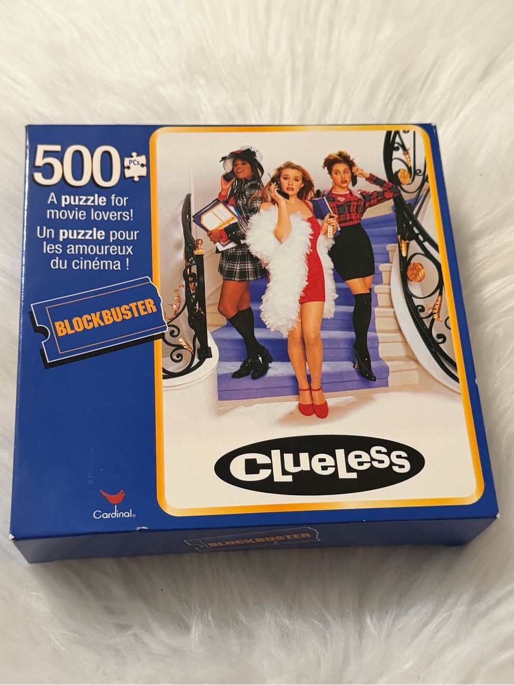 Clueless Movie Blockbuster Video 500-Piece Puzzle - Blue Box